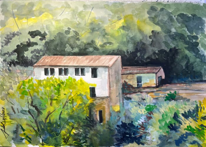 Una masia al Montseny